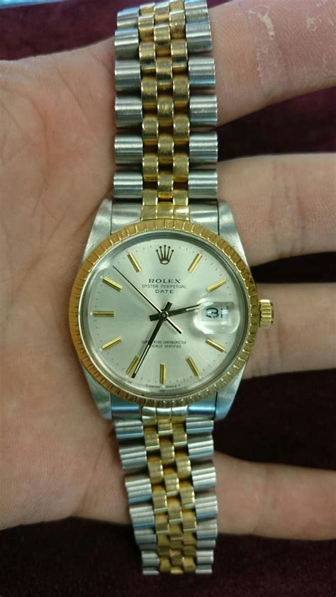 gold rolex nodate 1990s|Rolex watches value.